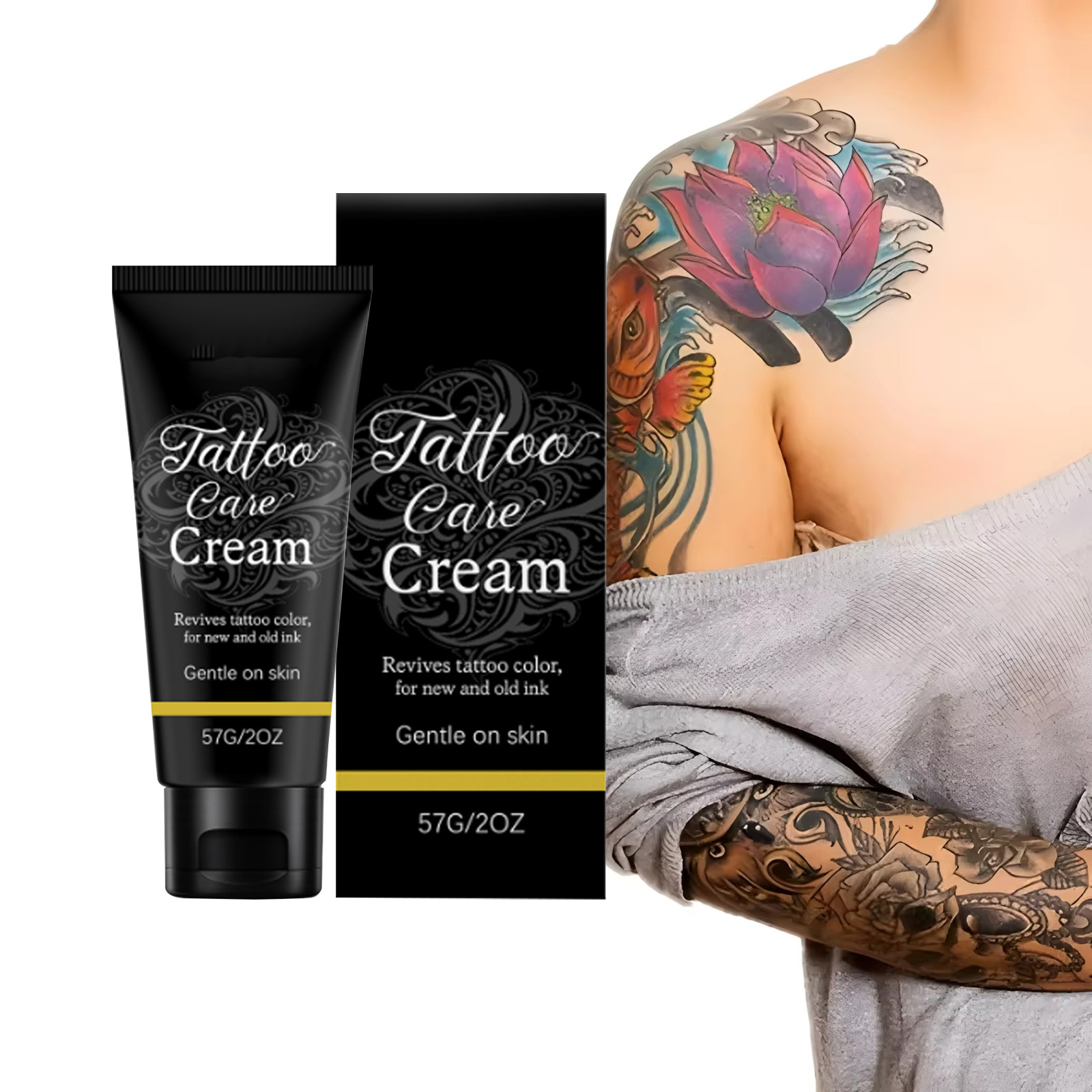 Tattoo Aftercare Cream，Color F - Embroidery Moisturizer recension och pris