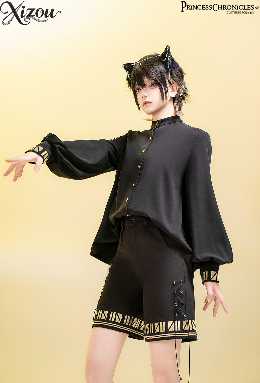 Ouji Lolita Shorts Black Egypt - Embroidery In Egypt recension och pris