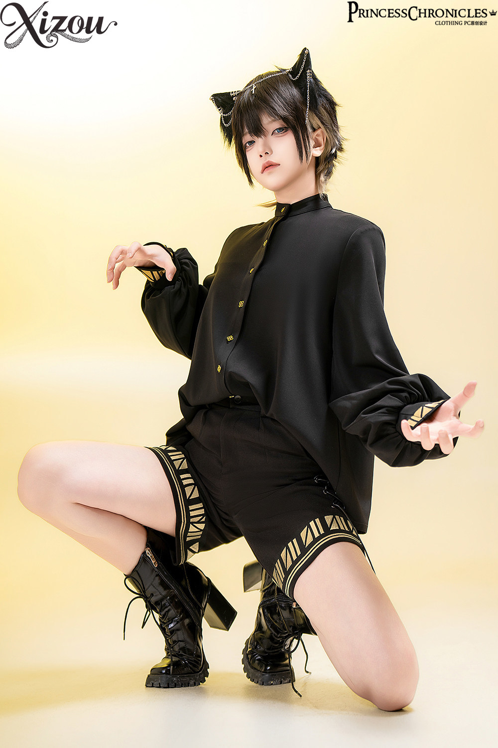 Ouji Lolita Shorts Black Egypt - Embroidery In Egypt recension och pris