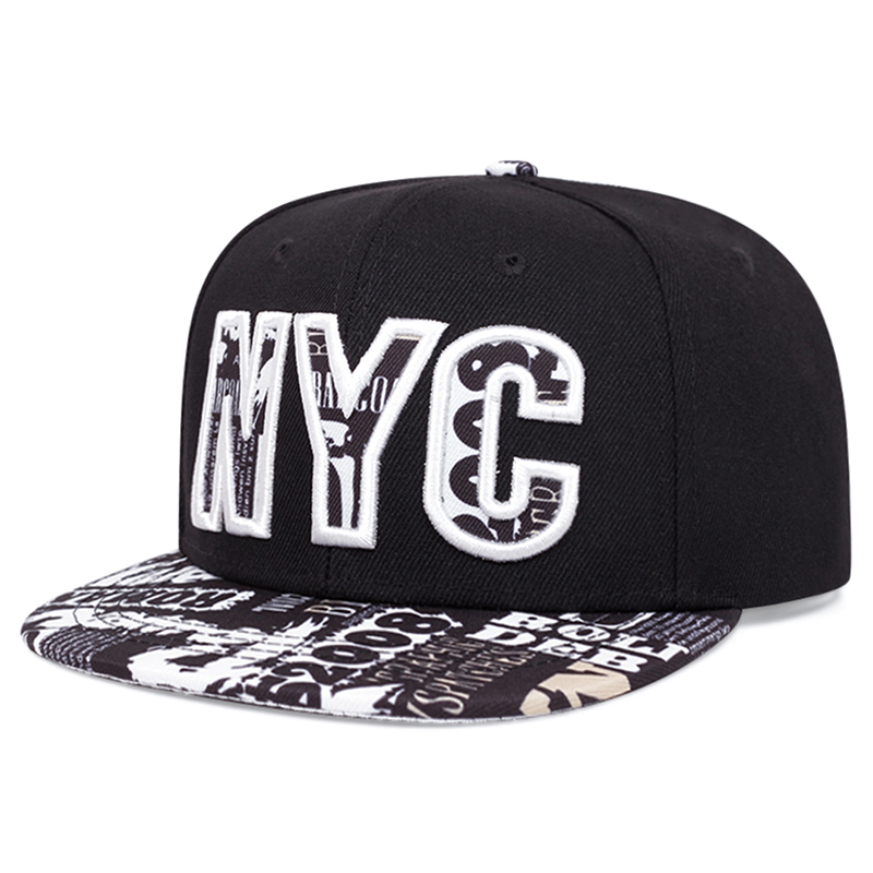 2026 New Fashion Hip Hop Hat N - Embroidery Nyc recension och pris